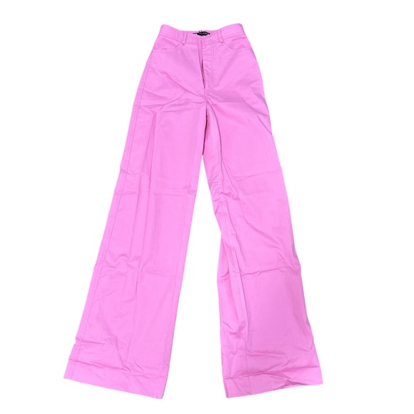 Bubblegum pink flare pants - Zara, brand new and never worn, still has tag! - Picture 1 of 4